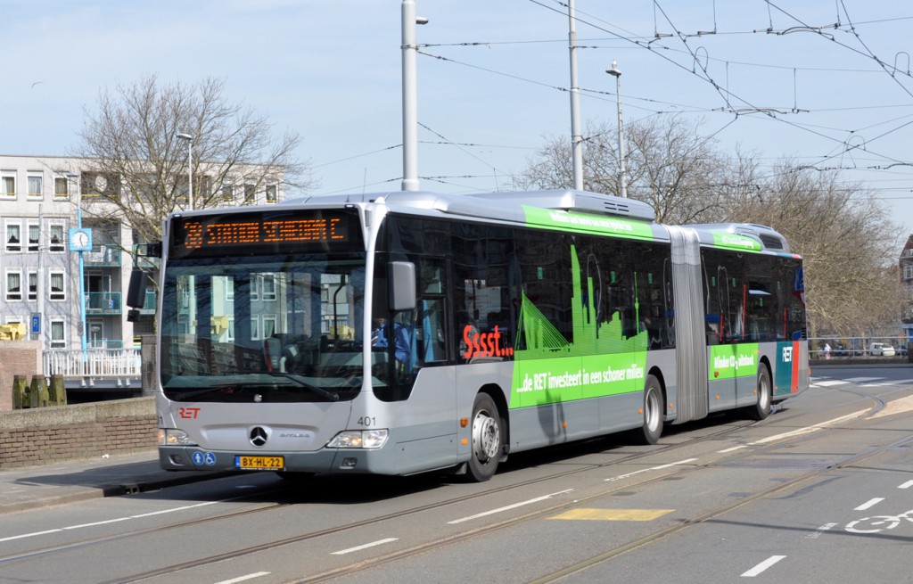 Bus 401, Mercedes-Benz 0530 Citaro geleed Bluetec Hybride, Linker Rottekade, 2010