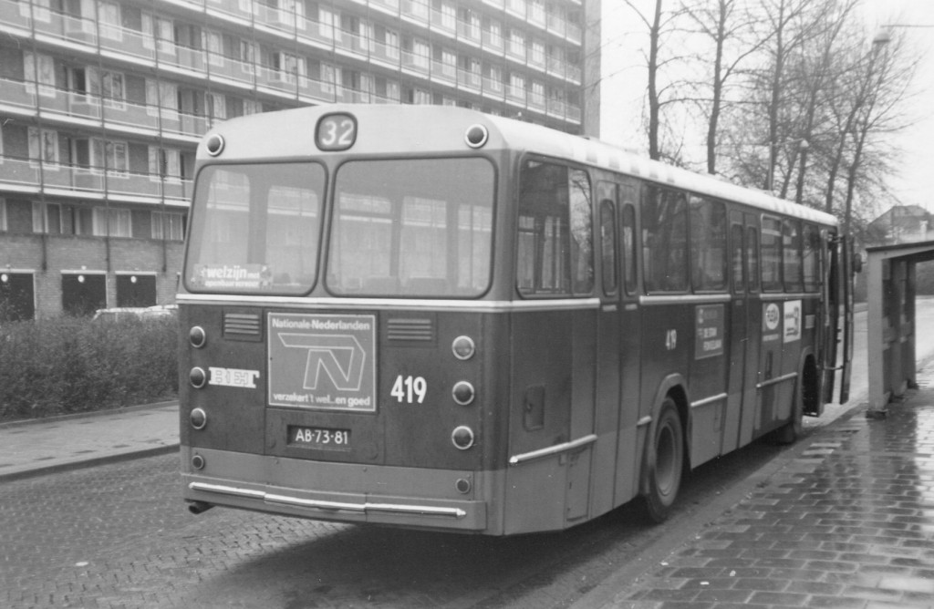 Bus 419, DAF-Hainje, lijn 32, Van Noortwijckstraat