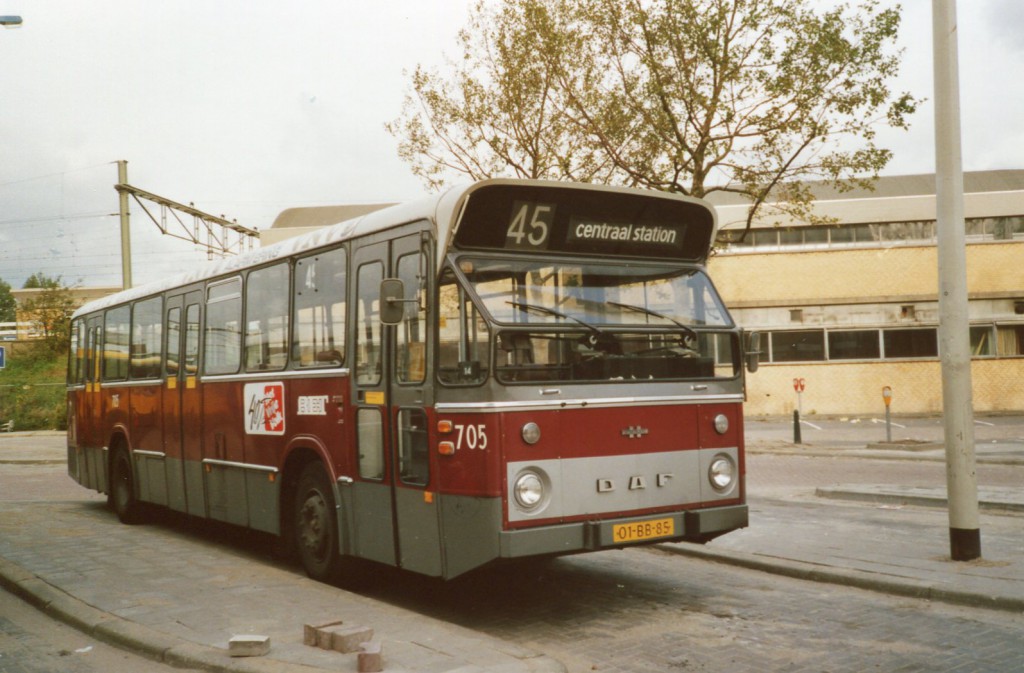 Bus 705, DAF-Hainje, lijn 45, Conradstraat