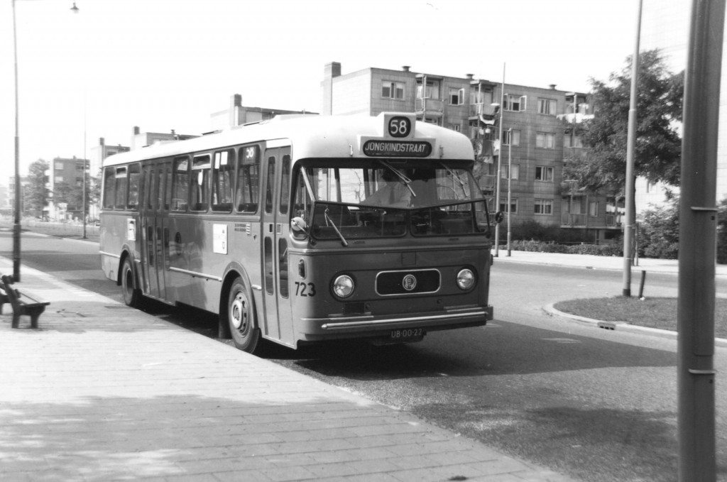 Bus 723, Verheul-Werkspoor, lijn 58, Slinge