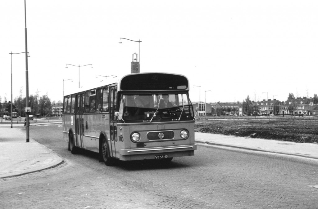 Bus 780, Kromhout-Werkspoor, lijn 45, Kastanjeplein