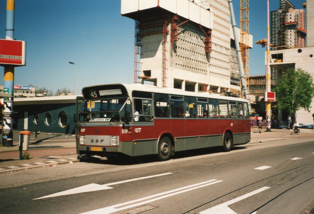 Bus 819, DAF-Hainje, lijn 45, Weena