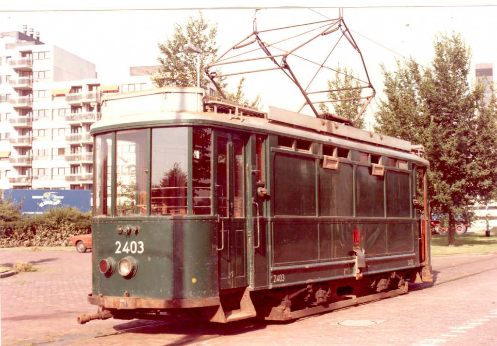 Zandtransport motorrijtuig 2307, Honingerdijk