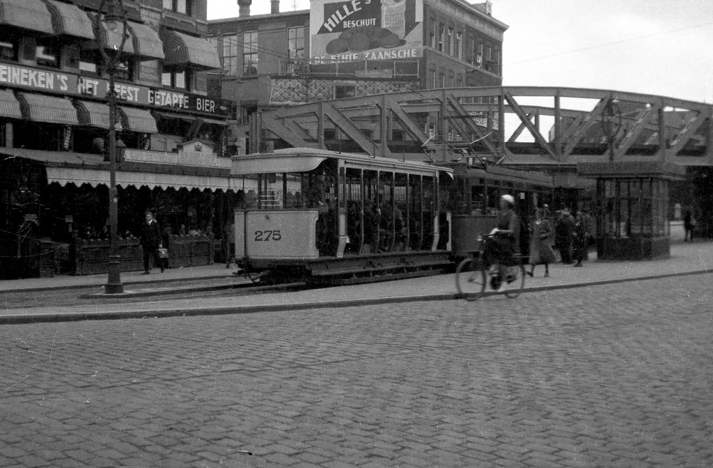 Het zuidelijke wachthuisje op het Hofplein, 1932