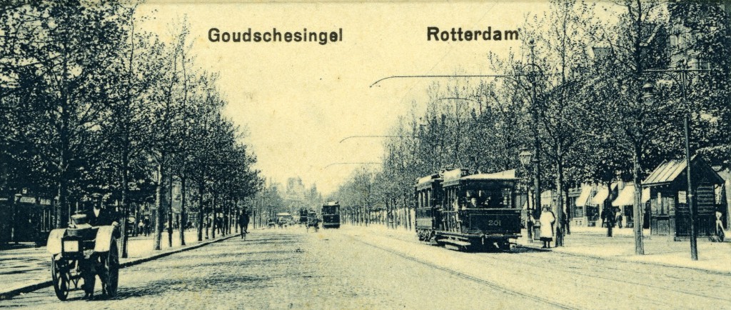 AHR 201 lijn 3 Goudschesingel ca 1910