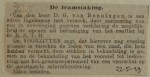 19190522-Tramstaking, verzameling Hans Kaper