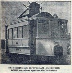 19240712 Nieuwe motortram voor de lijn Rotterdam-Overschie (Voorwaarts)