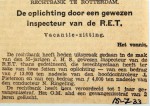 19330715 Oplichting door oud RET-er