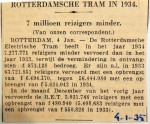 19350104 7 miljoen reizigers minder
