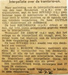 19360716 Interpellatie over de tramtarieven