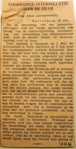 19360717 Voorbarige interpellatie over de tram