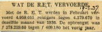 19370319 Wat de RET vervoerde