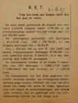 19370805 resultaten RET juli, verzameling Hans Kaper