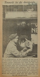 19381012 tramrit in de duisternis, verzameling Hans Kaper