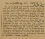 19391203 opheffing autobuslijn R, verzameling Hans Kaper