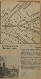 19400104 Marconiplein op de schop, verzameling Hans Kaper