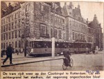 19400528 De tram rijdt weer op den Coolsingel