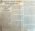 19410118 Conducteur voor de centrale Raad van beroep
