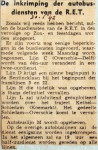 19420130 De Inkrimping der autobusdiensten