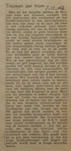 19421107-trouwen-per-tram, verzameling Hans Kaper