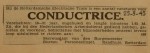 19430325 advertentie conductrice, verzameling Hans Kaper