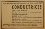 19430703-advertentie-conductrices, verzameling Hans Kaper
