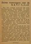 19431105-Zeister-tramwagens-voor-de-RET, verzameling Hans Kaper