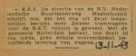 19431113-Geen-Zeister-tramwagens-voor-de-RET, verzameling Hans Kaper