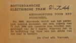 19440721-kennisgeving-3666, verzameling Hans Kaper