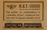 19440729-advertentie-middenbalcon-verboden-terrei, verzameling Hans Kaper