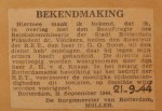 19440921-RET-directeur-Boom-ontslagen, Verzameling Hans Kaper