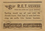 19441027-advertentie-spring-nooit-van-de-tram,  verzameling Hans Kaper