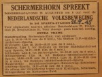 19450822-Extra-trams-naar-toespraak-Schermerhorn, Verzameling Hans Kaper