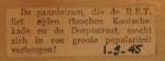 19450901-Paardentram-Dorpsstraat-Kootsekade, Verzameling Hans Kaper