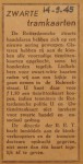 19450914-Zwarte-tramkaarten, Verzameling Hans Kaper