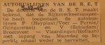 19451203-Weer-buslijnen-in-bedrijf, Verzameling Hans Kaper