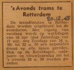 19451220-De-tram-s-avonds, Verzameling Hans Kaper