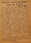 19460115-Nieuwe-aanhangwagens-voor-de-RET, Verzameling Hans Kaper