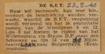 19460523-Tramlijnen-5-en-12-weer-in-dienst, Verzameling Hans Kaper