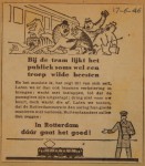 19460617-Advertentie-wilde-beesten, Verzameling Hans Kaper