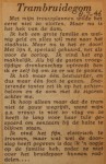 19460708-Trambruidegom,  Verzameling Hans Kaper