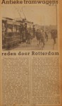 19460826-Antieke-tramwagens-door-Rotterdam, Verzameling Hans Kaper