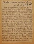 19460826-Oude-trams-door-de-stad, Verzameling Hans Kaper