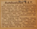 19461130-Autobuslijnen-RET, Verzameling Hans Kaper