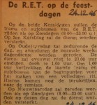 19461224-De-RET-op-de-feestdagen, Verzameling Hans Kaper