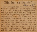 19470124-Zijn-het-de-laatste-tram, Verzameling Hans Kaper