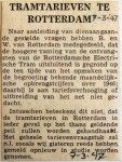 19470307 Tramtarieven Rotterdam