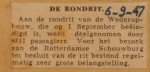 19470906-De-rondrit, Verzameling Hans Kaper