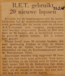 19480221-20-nieuwe-bussen-voor-de-RET, Verzameling Hans Kaper