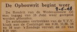 19480609-De-opbouwrit-begint-weer, Verzameling Hans Kaper